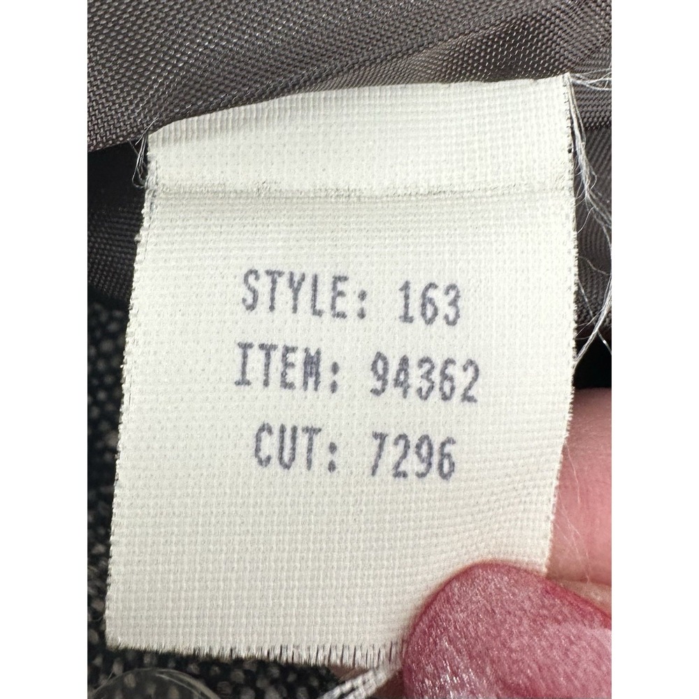 VTG Apostrophe Tweed Wool Blend Straight Leg Pants SZ 12 Classic Career JJ09 - Picture 10 of 12